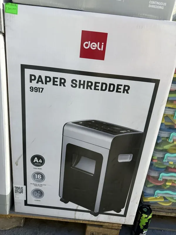 Shreder 9917 deli ( уничточитель бумаги )