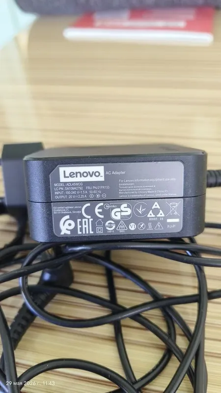Продается зарядное устройство для ноутбука Lenovo 1