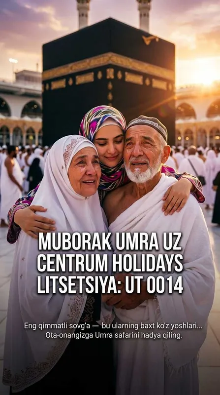 Centrum Holidays Umra Uzb Shayxontohur To'g'ri Reys Muborak Umra Paket 6