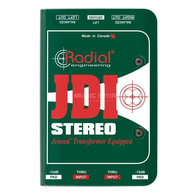 Radial JDI Stereo Premium Passive DI — DI Box — фото 4