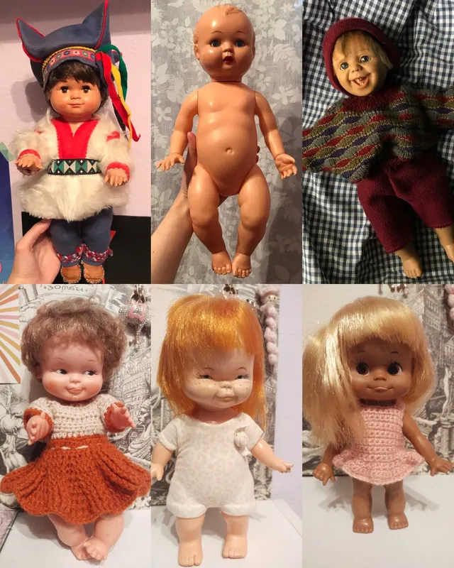 Коллекционные винтажные куклы