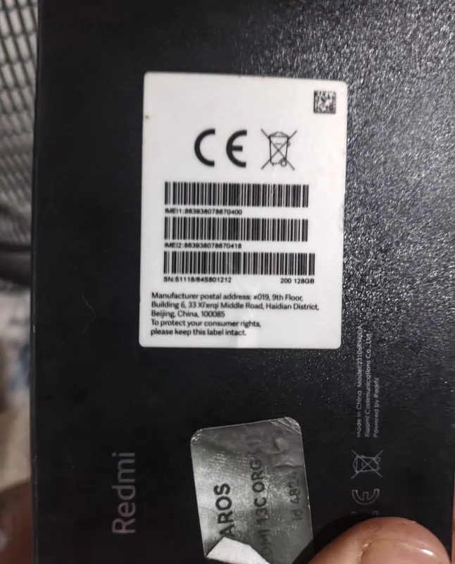 Redmi 12C + chexol 1 Redmi 12C + chexol 1