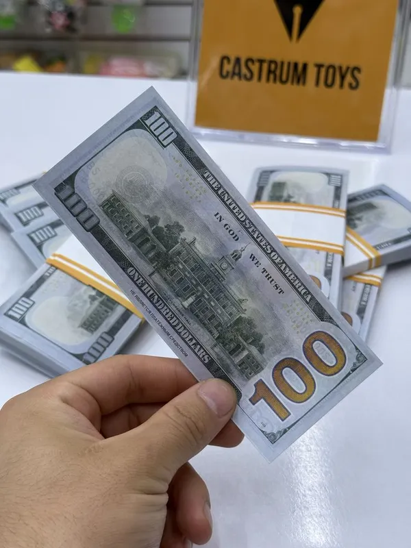 Доллар сувенир, фальшив 10.000 сум почка — фото 2 Доллар сувенир, фальшив 10.000 сум почка — фото 2