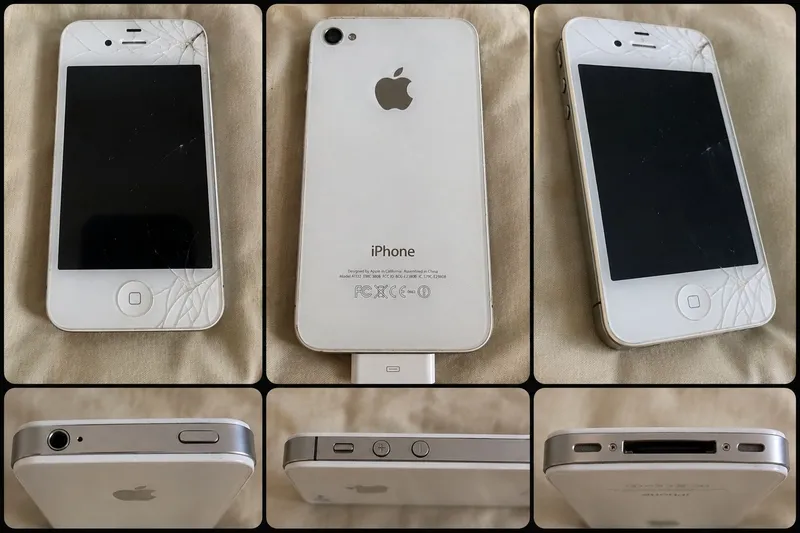 iPhone 4 (A1332) Продам оригинальный iPhone 4 в белом цвете. Телефон в
