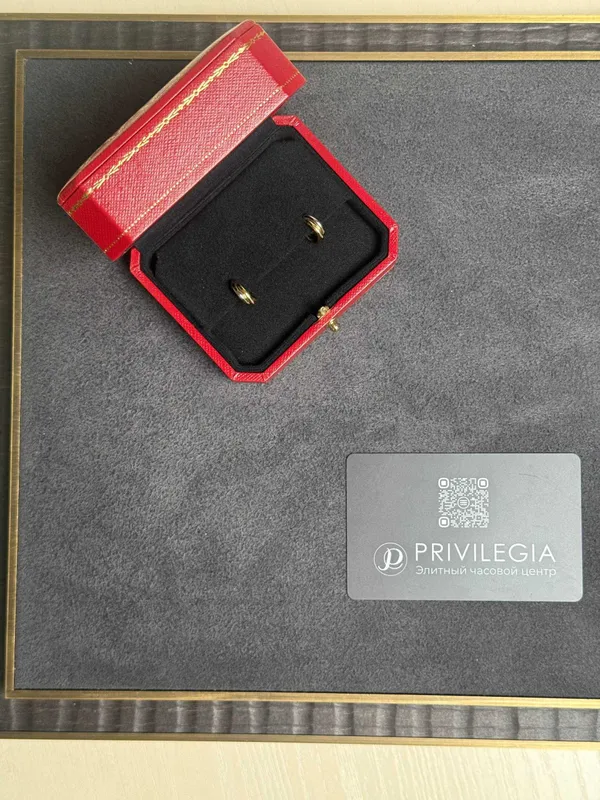 NEW Серьги Cartier Trinity mini model 3 NEW Серьги Cartier Trinity mini model 3