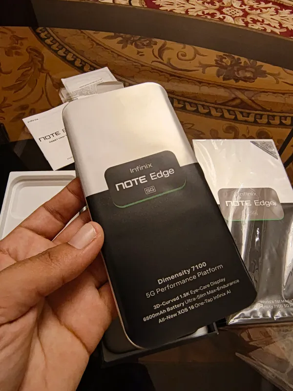 Infinix Edge 5G новый, неиспользованный в полном ко 7 Infinix Edge 5G новый, неиспользованный в полном ко 7