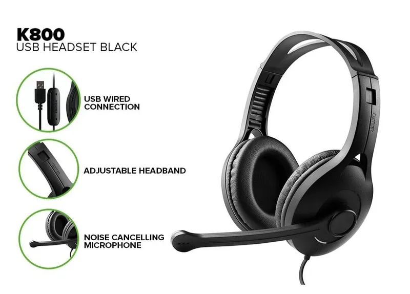 Edifier K800 USB Наушники (проводные) перечисление есть
