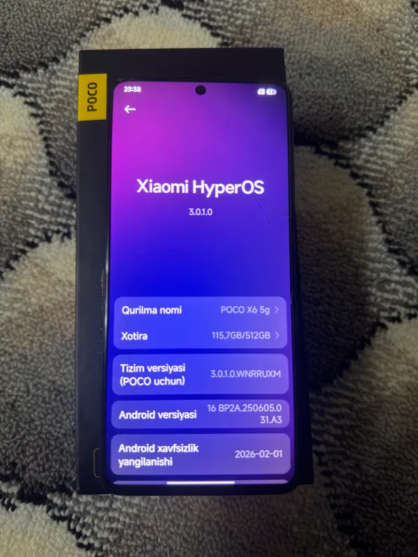 Poco x6 5g 12.512 gb — фото 1