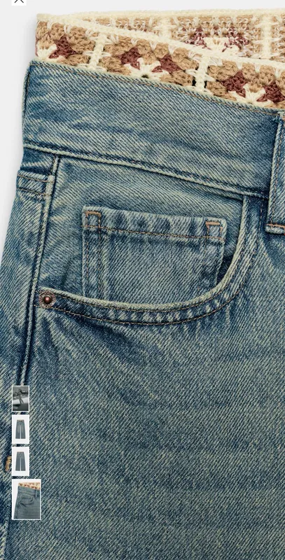 Джинсы zara оригинал размер 36 новый — фото 2