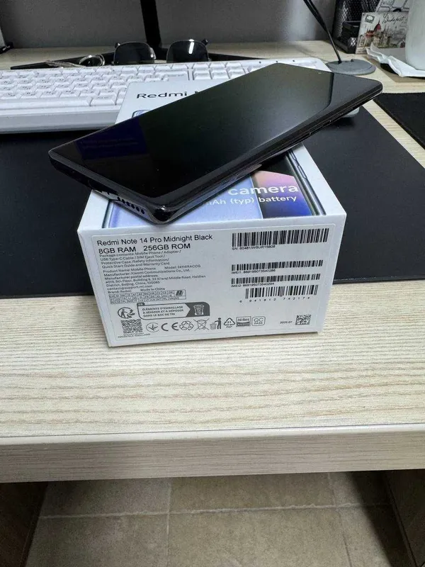 Xiaomi Redmi Note 14 Pro 256 GB, идеальное состояние. — фото 1