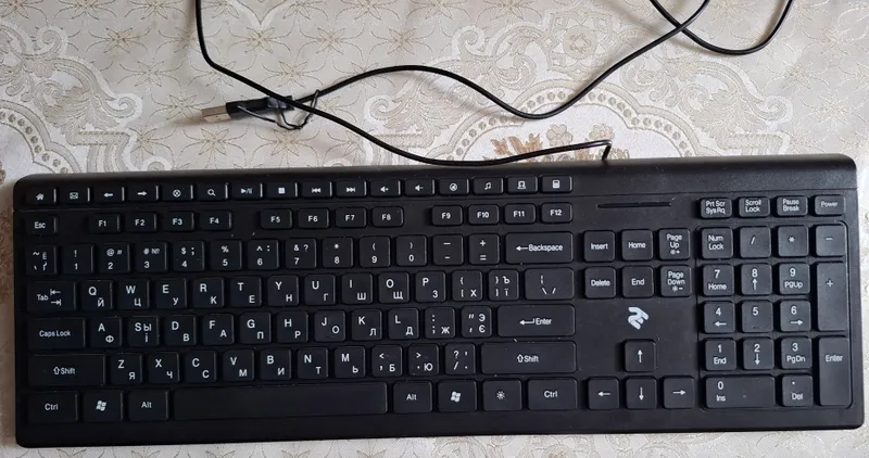 USB klaviatura. 1