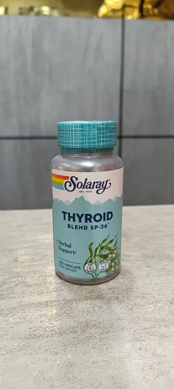 Solaray thyroid blend sp-26 100 veg capsules Solaray thyroid blend sp-26 100 veg capsules