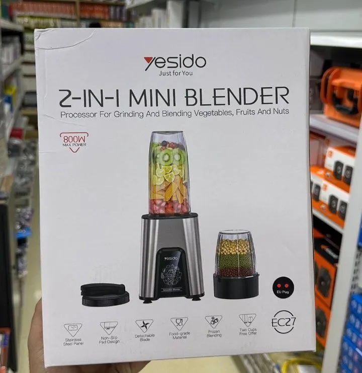 Yesido EC27 2-in-1 Mini Blender 1