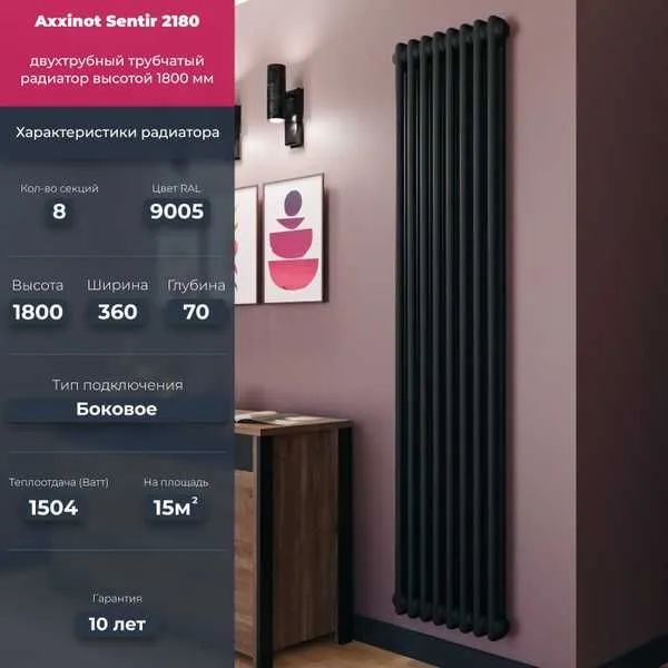Вертикальный радиатор, Оптом Дизайнерский радиатор. Radiator — фото 3