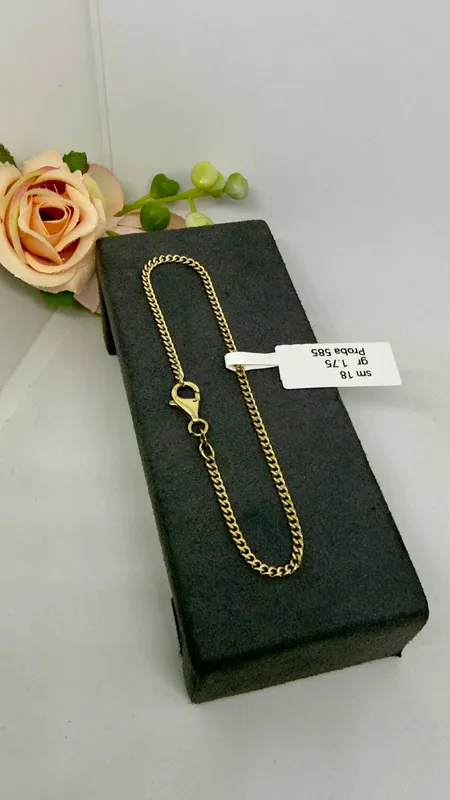 Braslet 585 proba uzunligi 18 sm