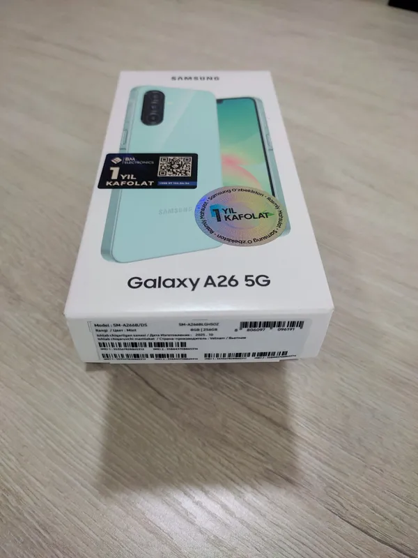 Samsung A26 5G 8/256 GB yangi 3