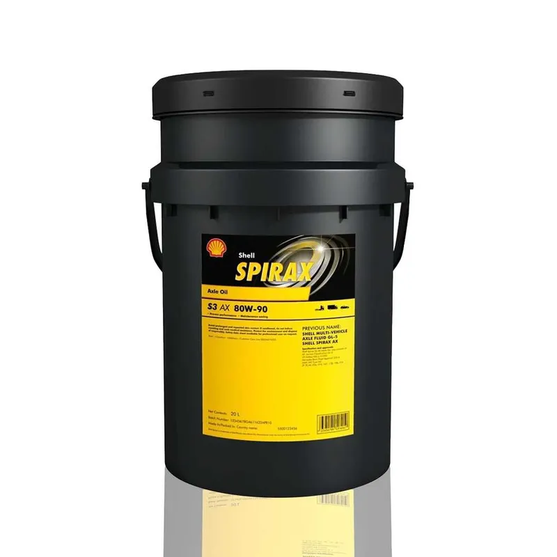 Трансмиссионное масло Shell Spirax S3 AX 80W-90 GL-5