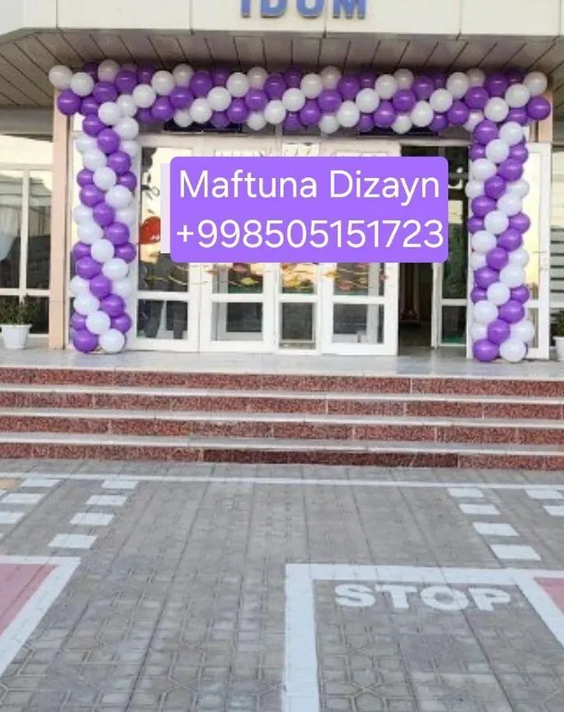 To'y va tug'ilgan kun va turli xil tadbirlar uchun dizayn oformileni — фото 1