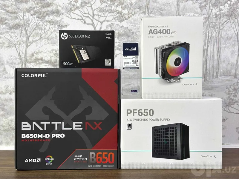 Игровой компьютер: Ryzen 7500F | RTX 3060 12GB | DDR5 16GB | 512GB M.2 5 Игровой компьютер: Ryzen 7500F | RTX 3060 12GB | DDR5 16GB | 512GB M.2 5