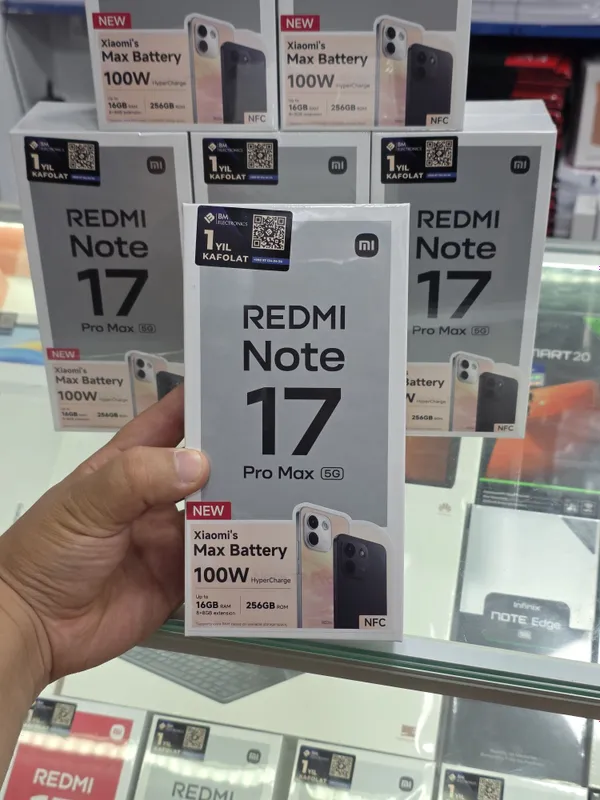 REDMI Note 17 Pro Max 5G (2026) — новый, суперскидка + гарантия + доставка 1 REDMI Note 17 Pro Max 5G (2026) — новый, суперскидка + гарантия + доставка 1