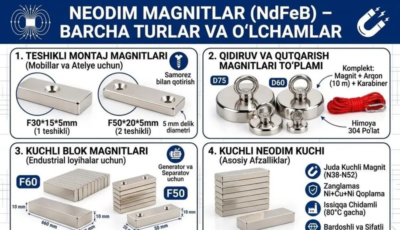 Magnit | Neodim Magnitlar | Магниты 2 Magnit | Neodim Magnitlar | Магниты 2