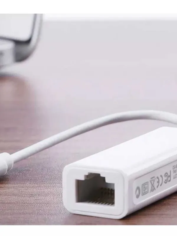 Переходник USB Type-C на Ethernet LAN RJ45 — фото 1