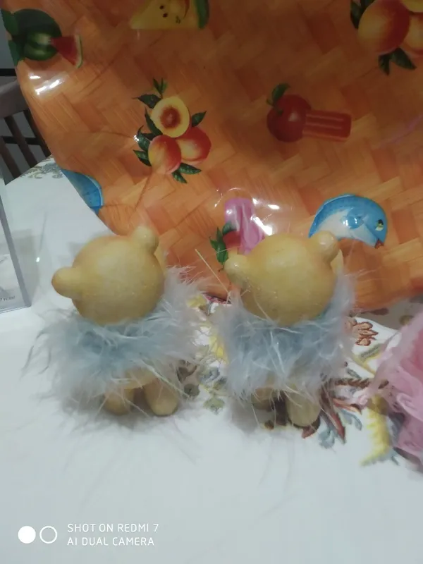 Сувениры мишки керамические 2