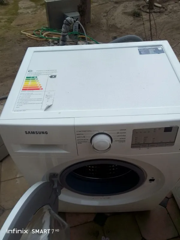Samsung 6kg lik avtomat kirmoshina sotiladi — фото 1