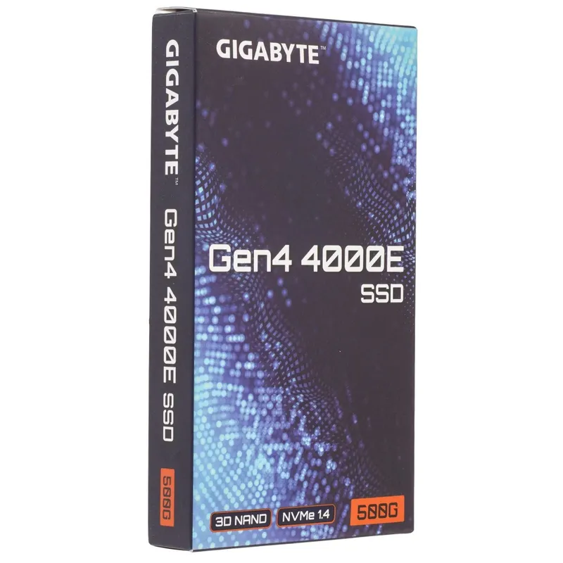 - Твердотельный накопитель SSD M.2 500GB Gigabyte Gen4 400E NVMe 3