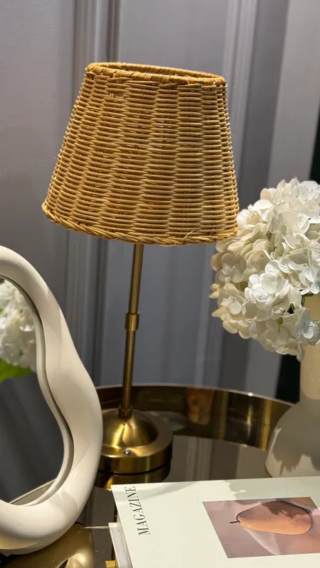 Rattanli simsiz chiroq 5 Rattanli simsiz chiroq 5