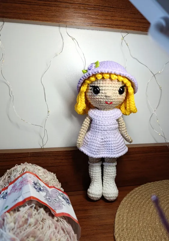 Вязанная игрушка 1