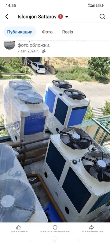 Chiller / teplavoy nasos / ventelatsa/ чиллер / вентиляция / servis — фото 3