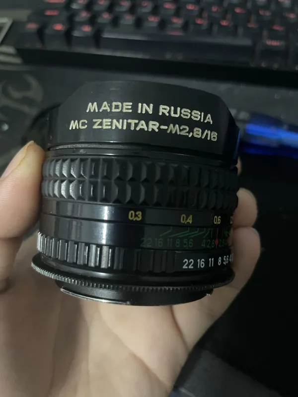 Zenitar-M2.8/16mm Fisheye