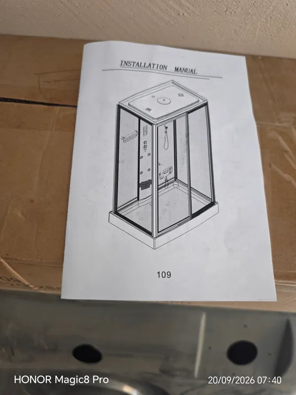 Продаётся новая душевая кабина размером 120 × 80 4 Продаётся новая душевая кабина размером 120 × 80 4