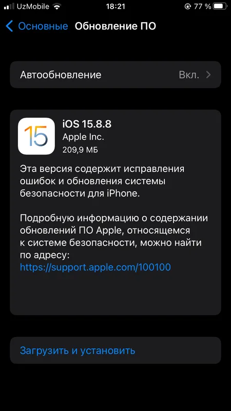 Iphone 6 s hotira 128 batareya 91 ios 15.8.7 — фото 3