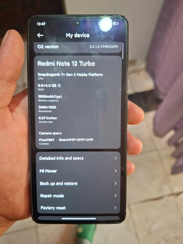 Redmi 12turbo 5g — фото 1