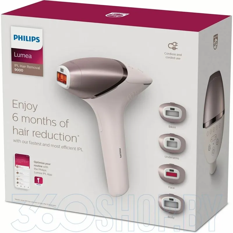 Фотоэпилятор Philips Lumea 9000 BRI958