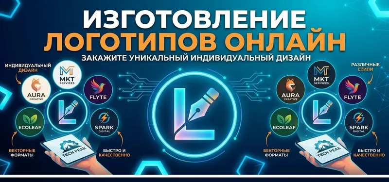 Разработка уникальных логотипов: Разработка уникальных логотипов: