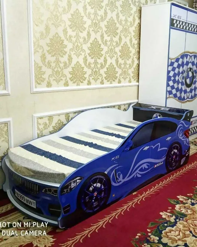 Детский крават мошина — фото 1