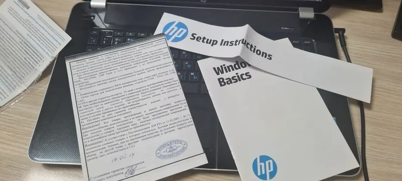 HP Pavilion notebook sotiladi core i3 inside — фото 5
