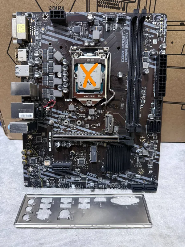 Материнская плата MSI H410M-A PRO Материнская плата MSI H410M-A PRO