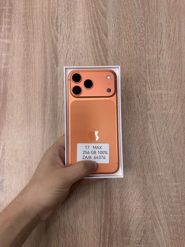 Iphone 17 Pro Max 100% Iphone 17 Pro Max 100%