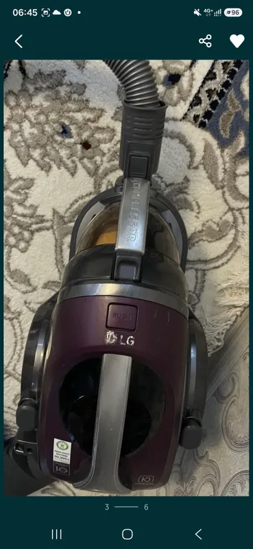 Пылесос LG, состояние хорошее, 800 мин 3