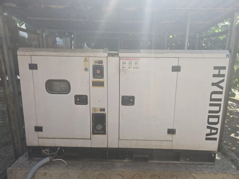Генератор Hyundai DHY45KSE + АВР / Hyundai DHY45KSE generatori + AVR 1