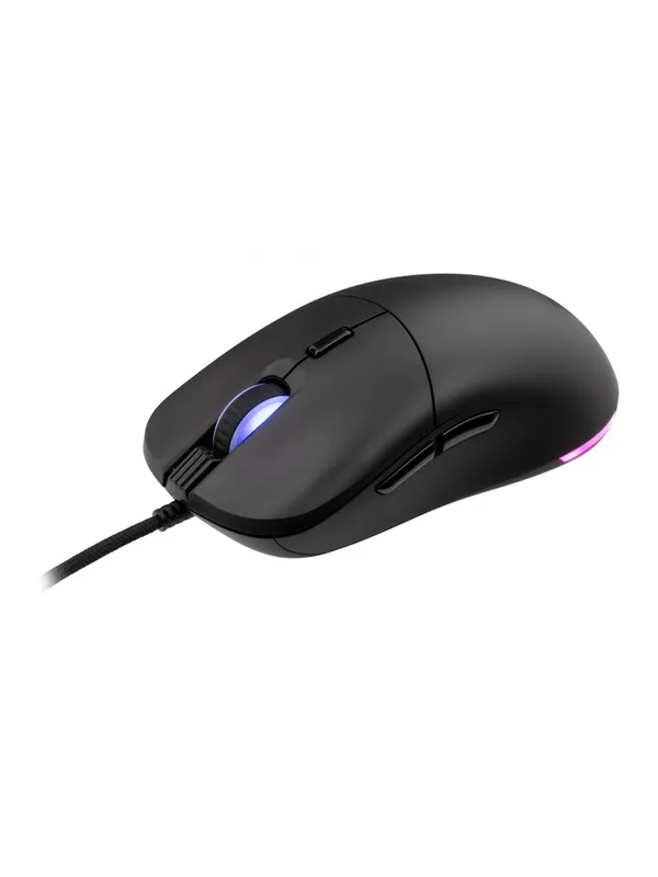 Игровая мышь проводная 2E Gaming HyperDrive Lite, RGB, сенсор PixArt, подсветка, PTFE, 1000 Гц, черный — фото 4