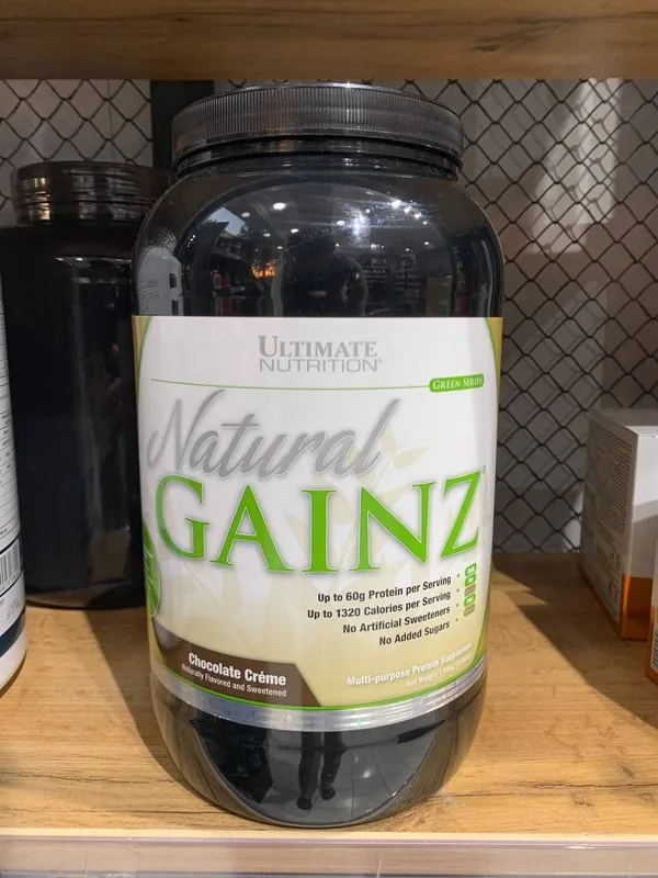 Ultimate Nutrition Natural Gainz Chocolate Creme 1.66 кг Ultimate Nutrition Natural Gainz Chocolate Creme 1.66 кг