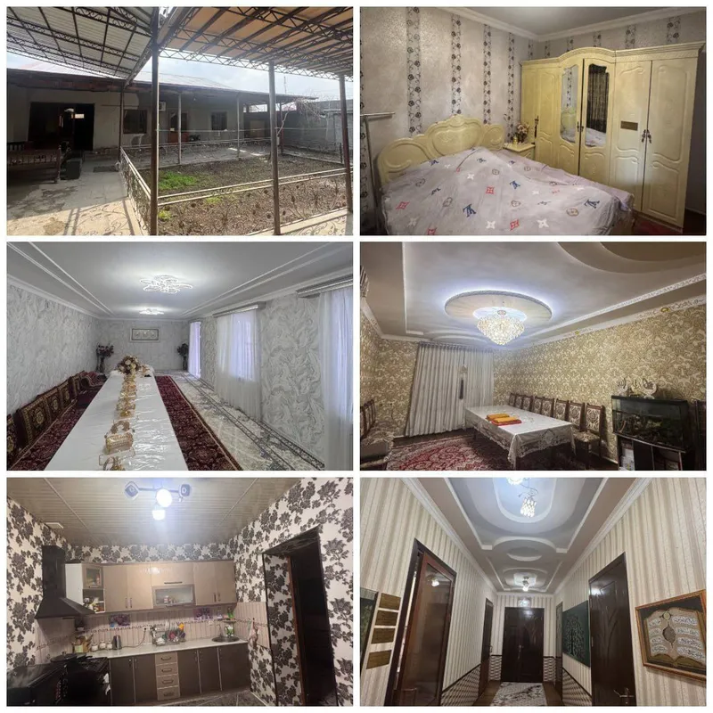 5 соток. 10 комнат (2 дома). Туркво, Янгихает р-н — фото 6