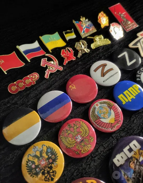 Nishonchalar va pinlar. SSSR - Rossiya - G‘alaba kuni. 5 Nishonchalar va pinlar. SSSR - Rossiya - G‘alaba kuni. 5