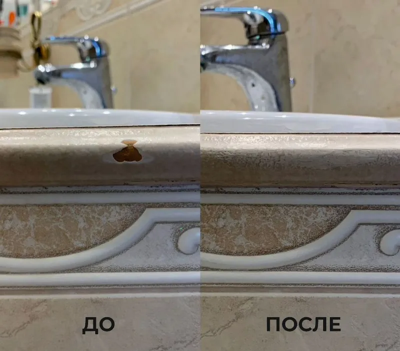Ремонт и реставрация ранита, мрамора и других камней 4