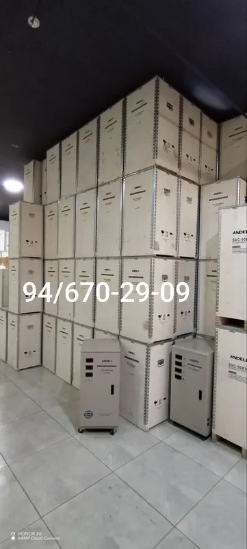 Stabilizator Andeli 30 kva. Стабилизатор напряжения 30 КВА — фото 2